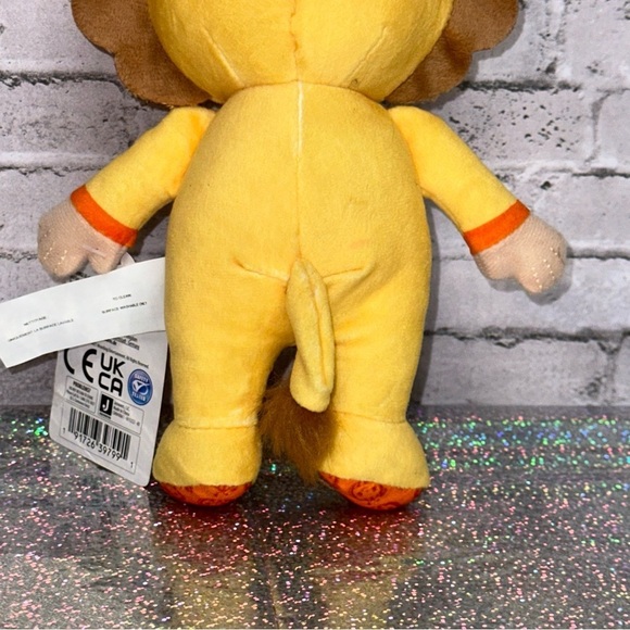 CoComelon JJ Lion Little Plush Doll 8 in. Plastic Face Soft Toy NEW NWT - Picture 5 of 15
